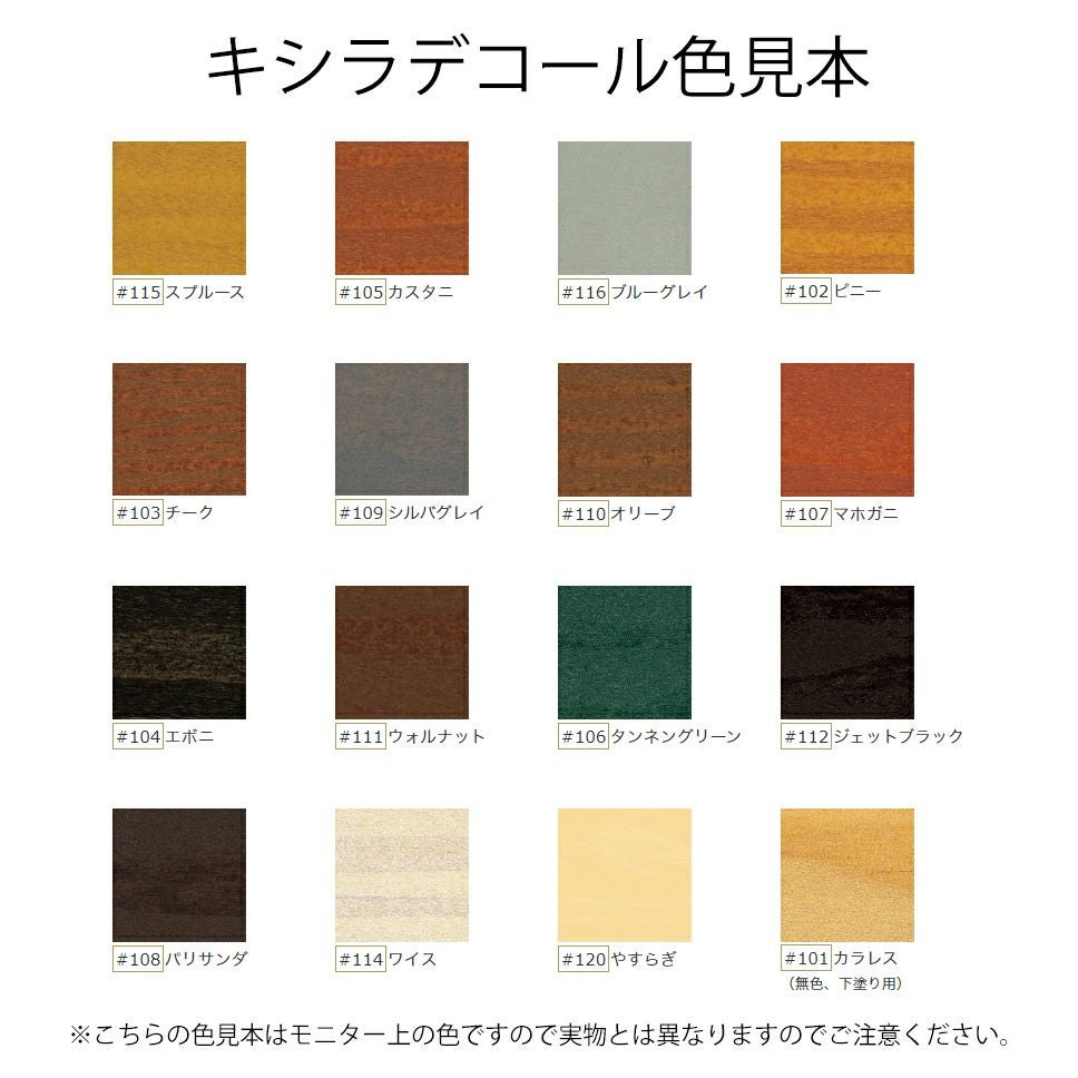 キシラデコール 4L (スプルース #115)木材保護塗料/油性/浸透/屋外/木